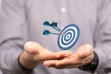  makes a dart throw on the target. The concept of persistence in business..
