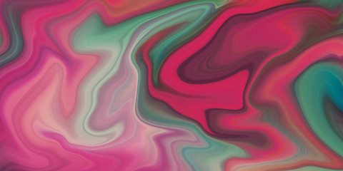 Wave Liquid Marble style texture illustration. Color background for banner, flyer, business card, poster, wallpaper, brochure