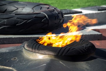 Photo of the eternal flame