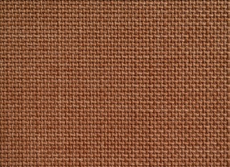 Brown Sackcloth texture for background.