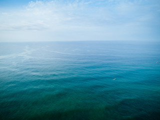 Aerial view of beautiful seascape in the coast
