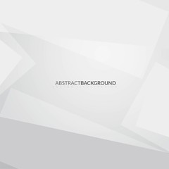 Abstract white and gray color background. Geometric Vector illustration