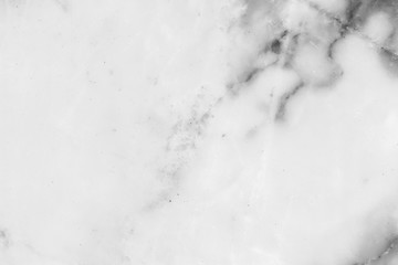 White marble texture with natural pattern for design art work,background