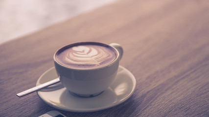 cup of cappuccino