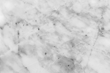 White marble texture with natural pattern for design art work,background