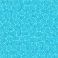 透明感のある水のシームレスなパターン