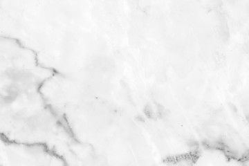 Obraz premium White marble texture with natural pattern for design art work,background