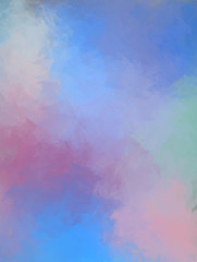 Brushed Painted Abstract Background. Brush stroked painting. Strokes of paint. 2D Illustration.