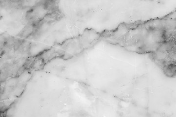 White marble texture with natural pattern for design art work,background