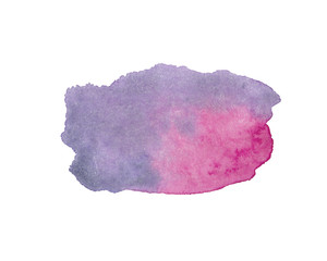 Watercolor purple pink