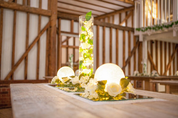 wedding table decoration