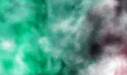 Watercolor painted background. Abstract Illustration wallpaper. Brush stroked painting. 2D Illustration.