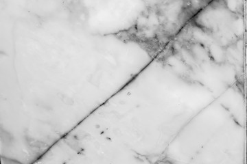 Obraz premium White marble texture with natural pattern for design art work,background