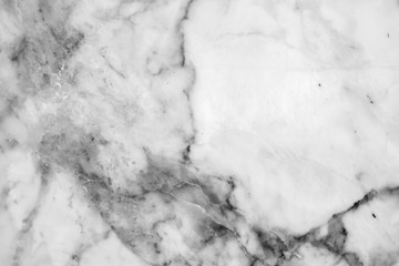 White marble texture with natural pattern for design art work,background