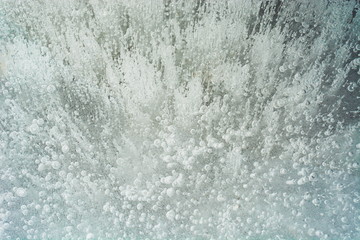 Obraz na płótnie Canvas beautiful ice texture, top view.