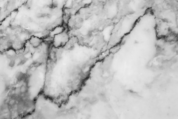 White marble texture with natural pattern for design art work,background