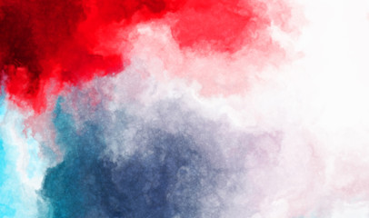 Obraz premium Watercolor painted background. Abstract Illustration wallpaper. Brush stroked painting. 2D Illustration.