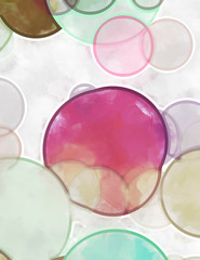 Modern art. Colorful contemporary artwork. Color strokes of paint. Brushstrokes on abstract background. Brush painting.