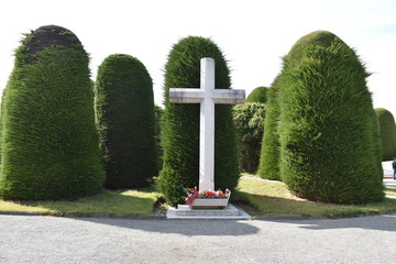 The famous cemetery Cementerio Municipal in Punta Arenas in Chile