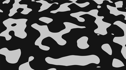 Optical illusion. Abstract 3d black and white background.