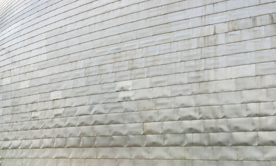 Brushed steel plate background