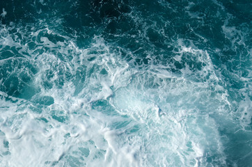 Fototapeta na wymiar Background of aqua sea water