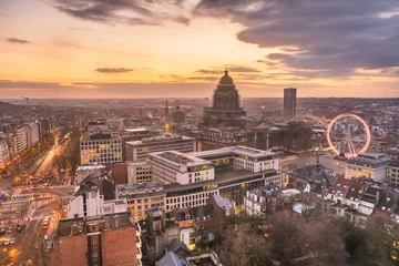 Foto op Plexiglas Brussels, Belgium Cityscape © SeanPavonePhoto