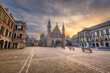 Fototapeta na wymiar The Hague, Netherlands at the Ridderzaal