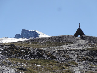 vistas del Veleta desde hoya de la mora