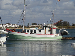 barco pesquero en Portugal