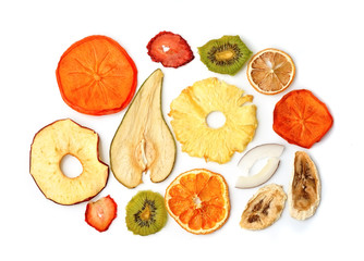 Collection of dried fruits