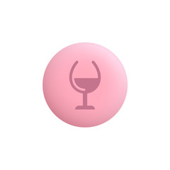 Wine -  Modern App Button
