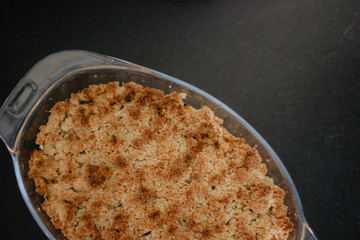 Apple crumble