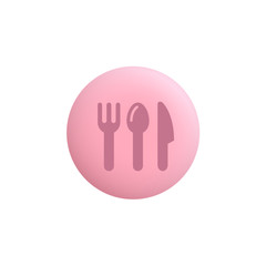 Restaurant -  Modern App Button