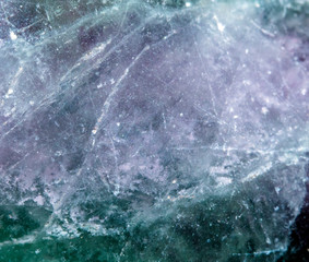 Close Up of a Healing Crystal Shiny Gemstone Blue