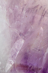 Close Up of a Healing Crystal Shiny Gemstone in Pink