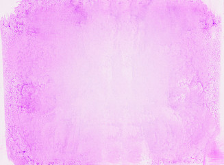 Pink watercolor nandmade texture, album page