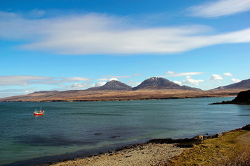 Looking Over to Jura from The Isle of Islay