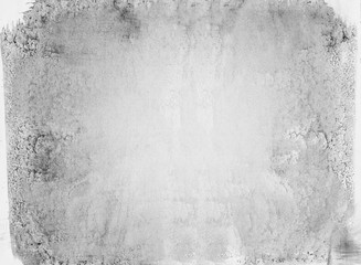 Black acrylic and watercolor handmade texture, album page, paper, de-focused