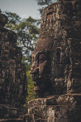 Bayon Temple in Angkor Wat Complex, Cambodia