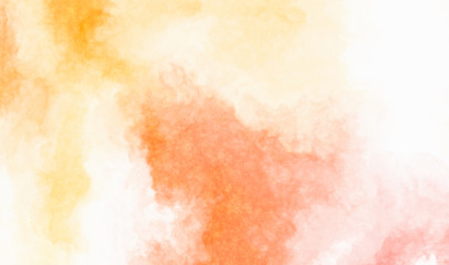 Watercolor painted background. Abstract Illustration wallpaper. Brush stroked painting. 2D Illustration.