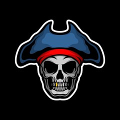 pirate king skull