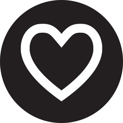 Heart icon vector Love Hearts