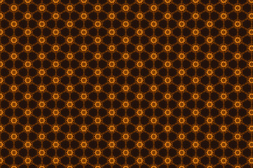 Abstract Orange Color Pattern