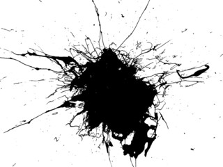 Grunge Distressed Splatter Splash Stain