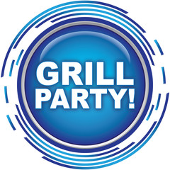 grill party! icon.