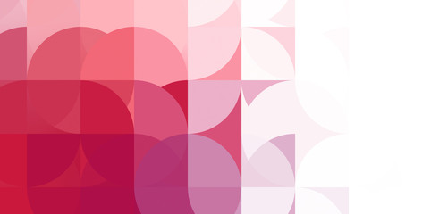 Layers of circular shapes creating a colorful and vibrant design. Digital illustration of circles layout. Futuristic design template.