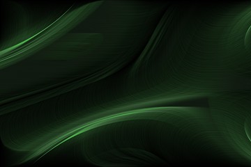 Abstract Green Lines Background