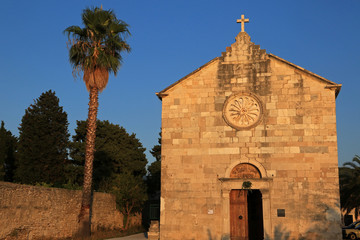 Church of St Jerome  in Vis Town on Vis Island, Croatia