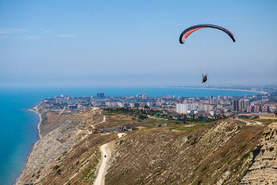 View To The Anapa City From The Hill